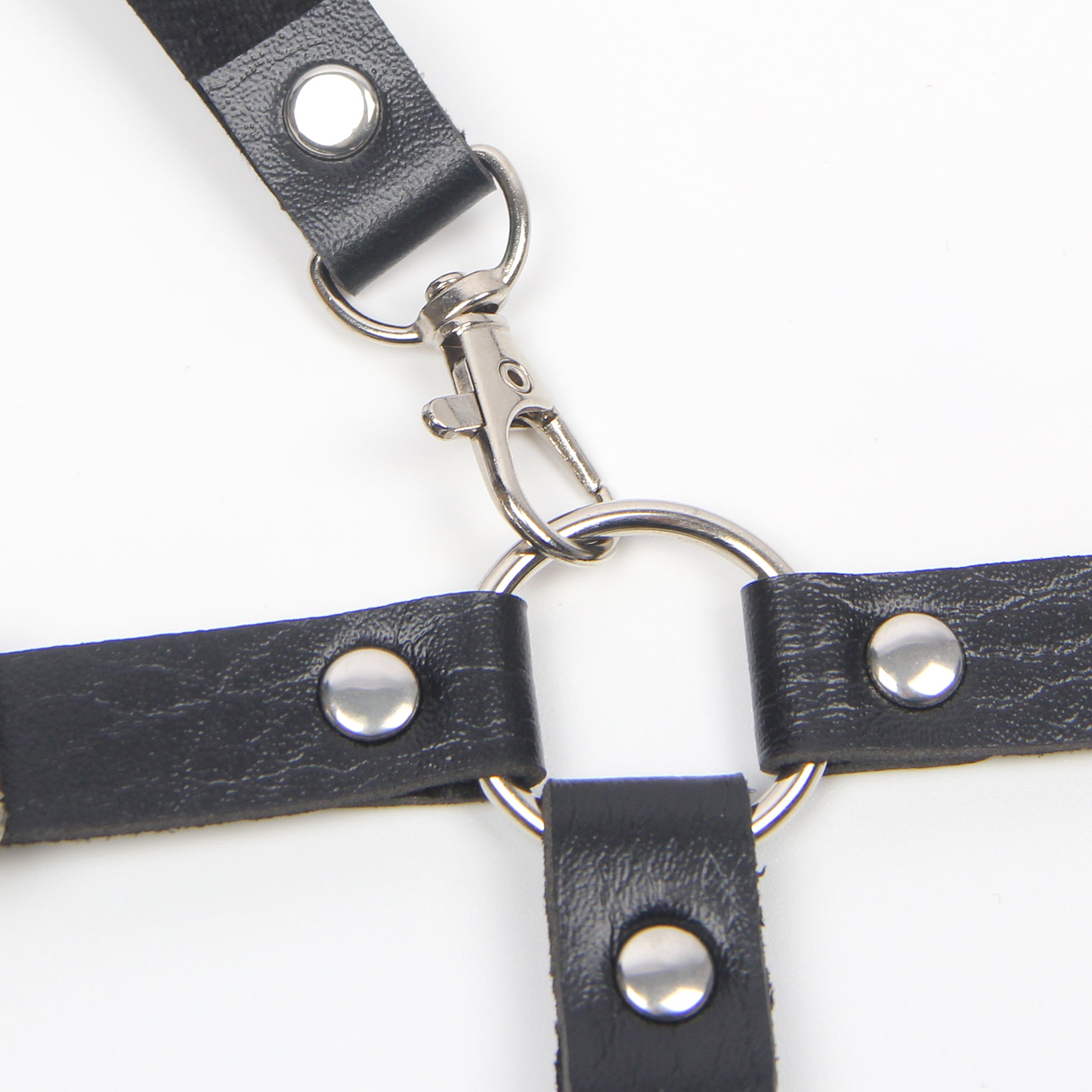 Oh Yeah - Harness in Ecopelle con Catena