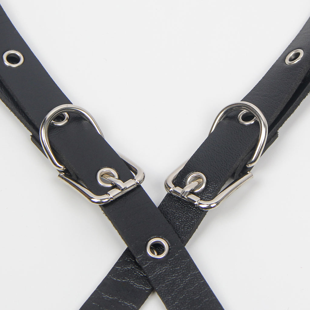 Oh Yeah - Harness in Ecopelle con Catena