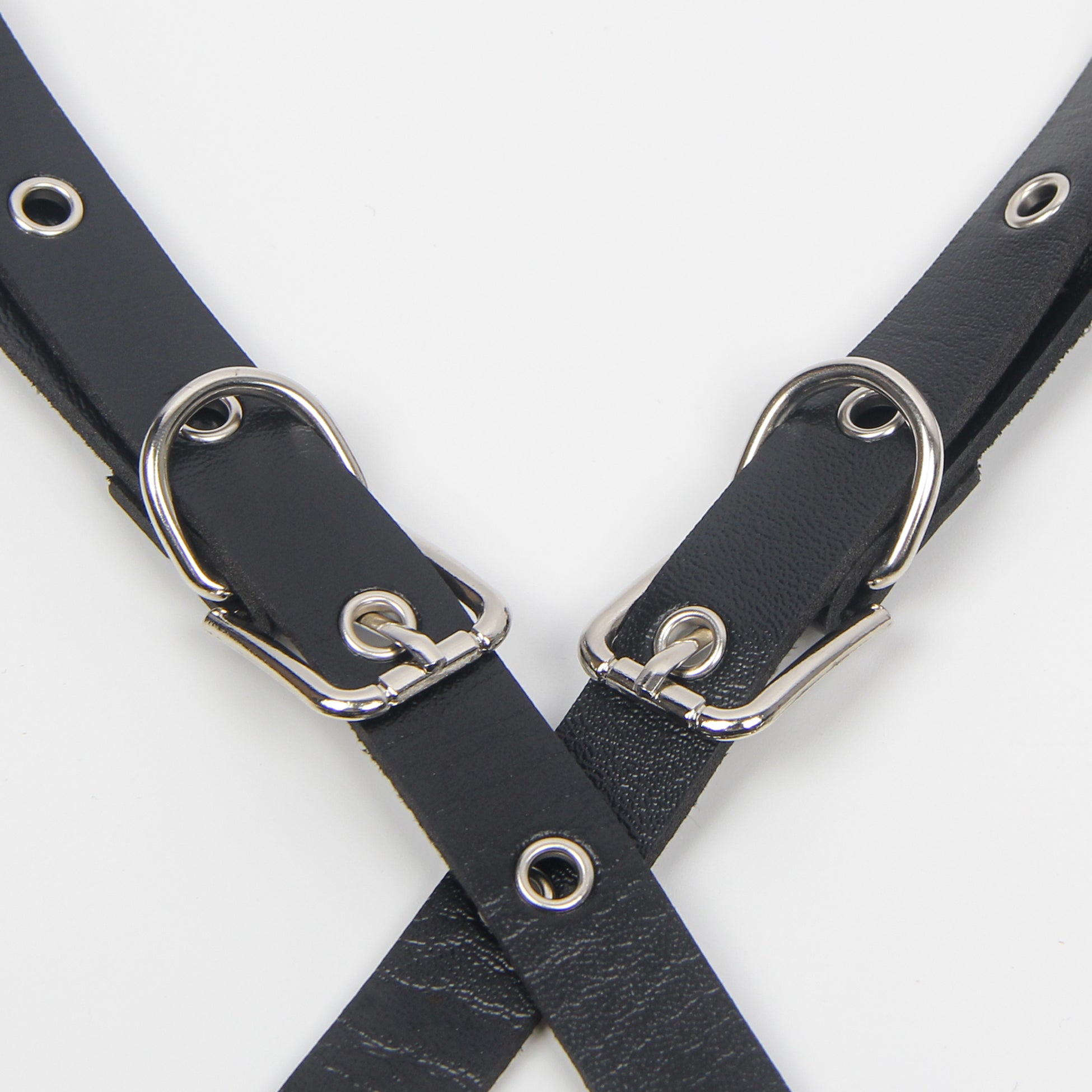 Oh Yeah - Harness in Ecopelle con Catena