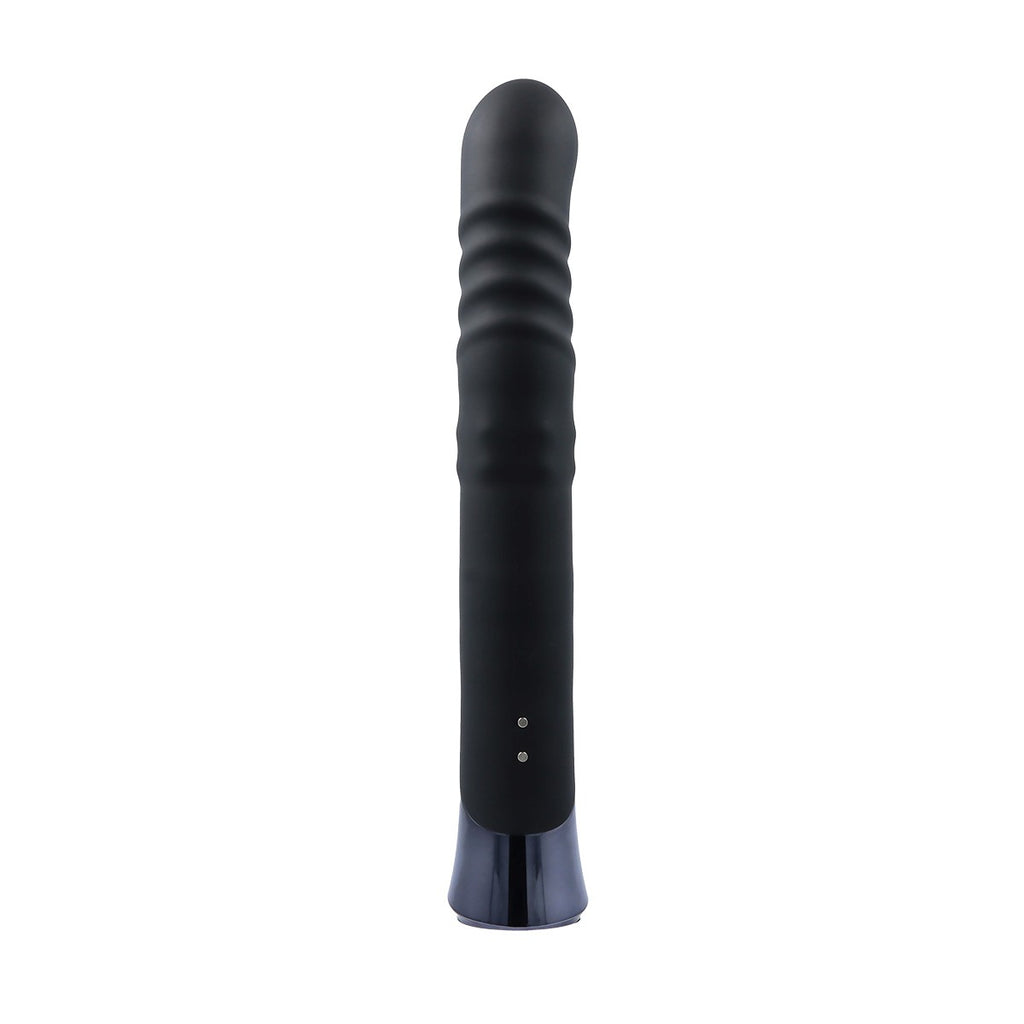 VIBRATORE CONIGLIO RICARICABILE SILVER FOX A SPINTA E ROTAZIONE