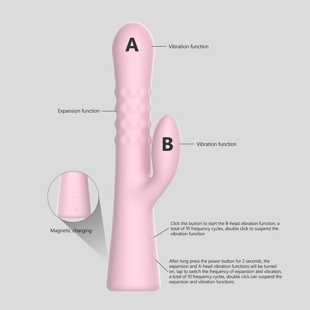 SinsFactory Selection - Multi-Funcional Swelling Vibrator - Miya