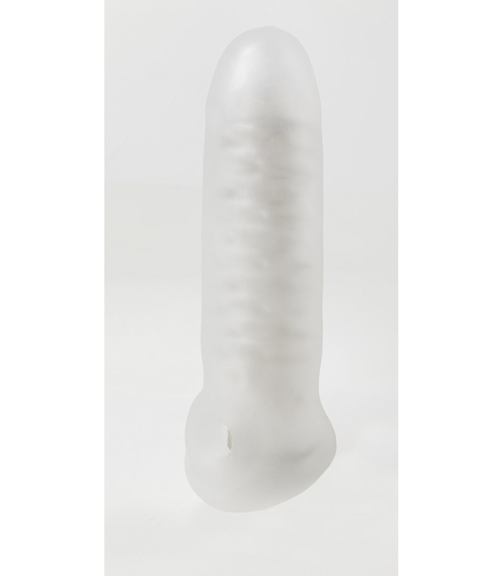 GUAINA PER PENE REALISTICA S10 TRASPARENTE 17'80 CM