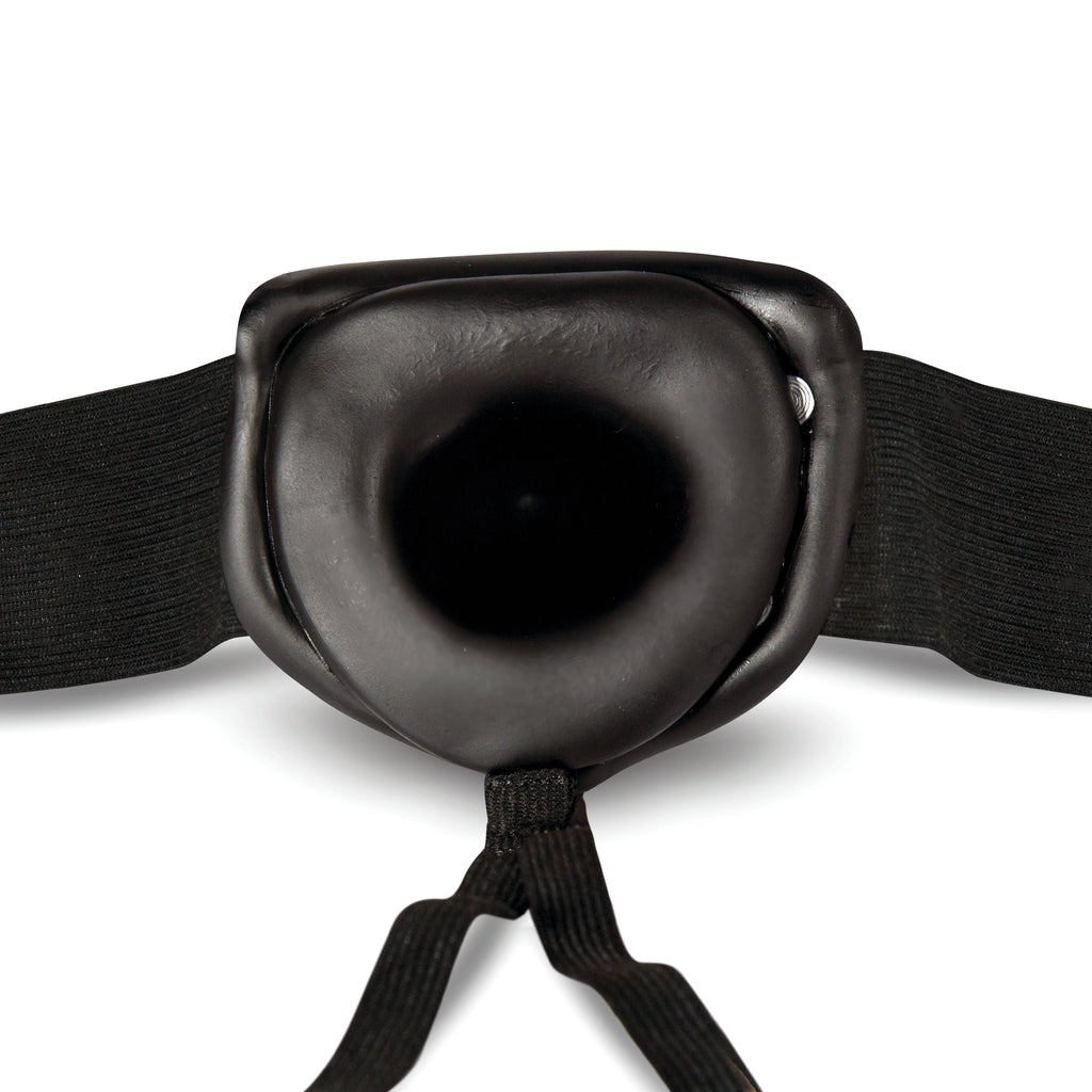 DR. SKIN 7 POLLICI HOLLOW STRAP ON NERO