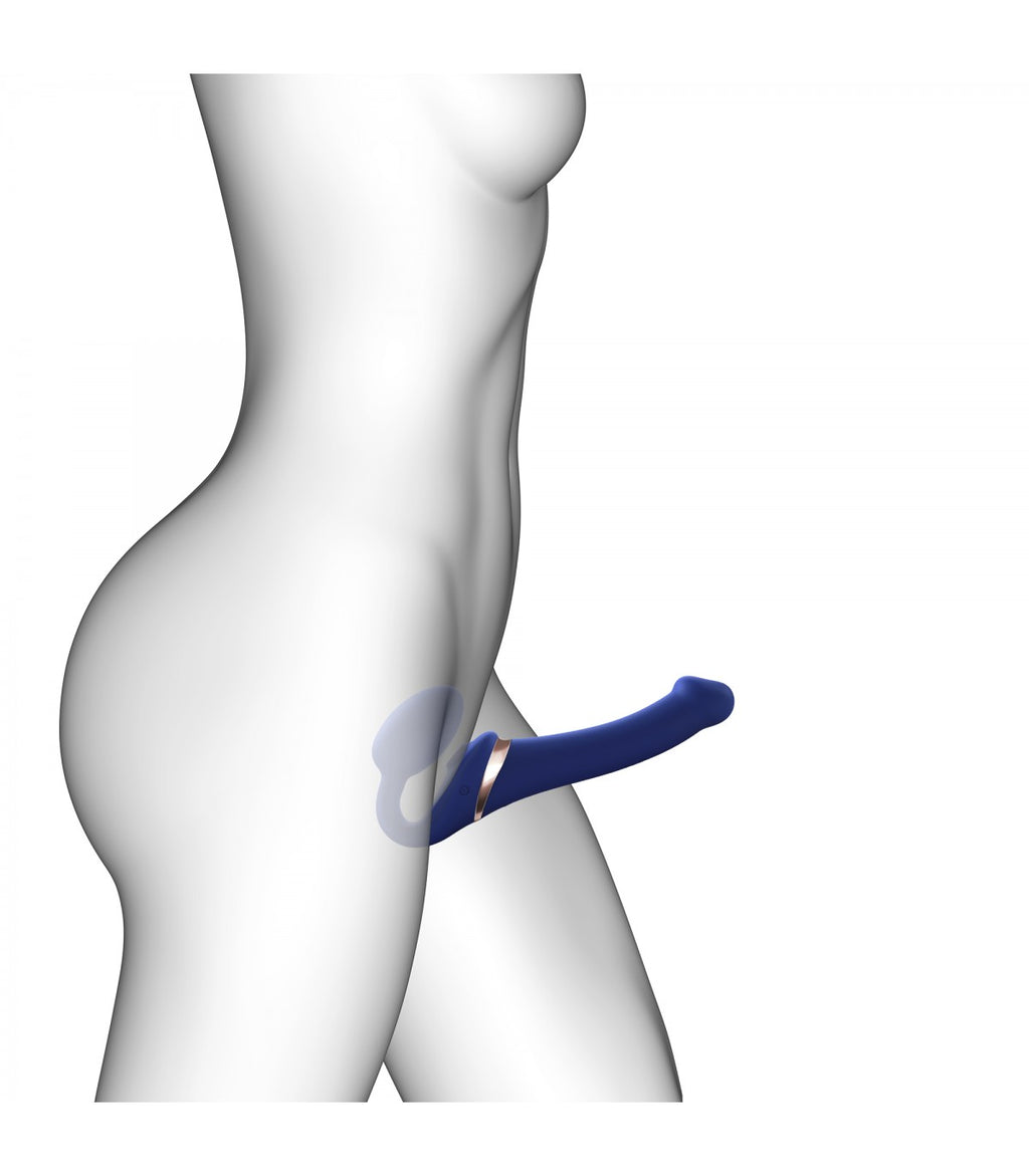 IMBRACATURA REGOLABILE MULTI ORGASMO S BLU